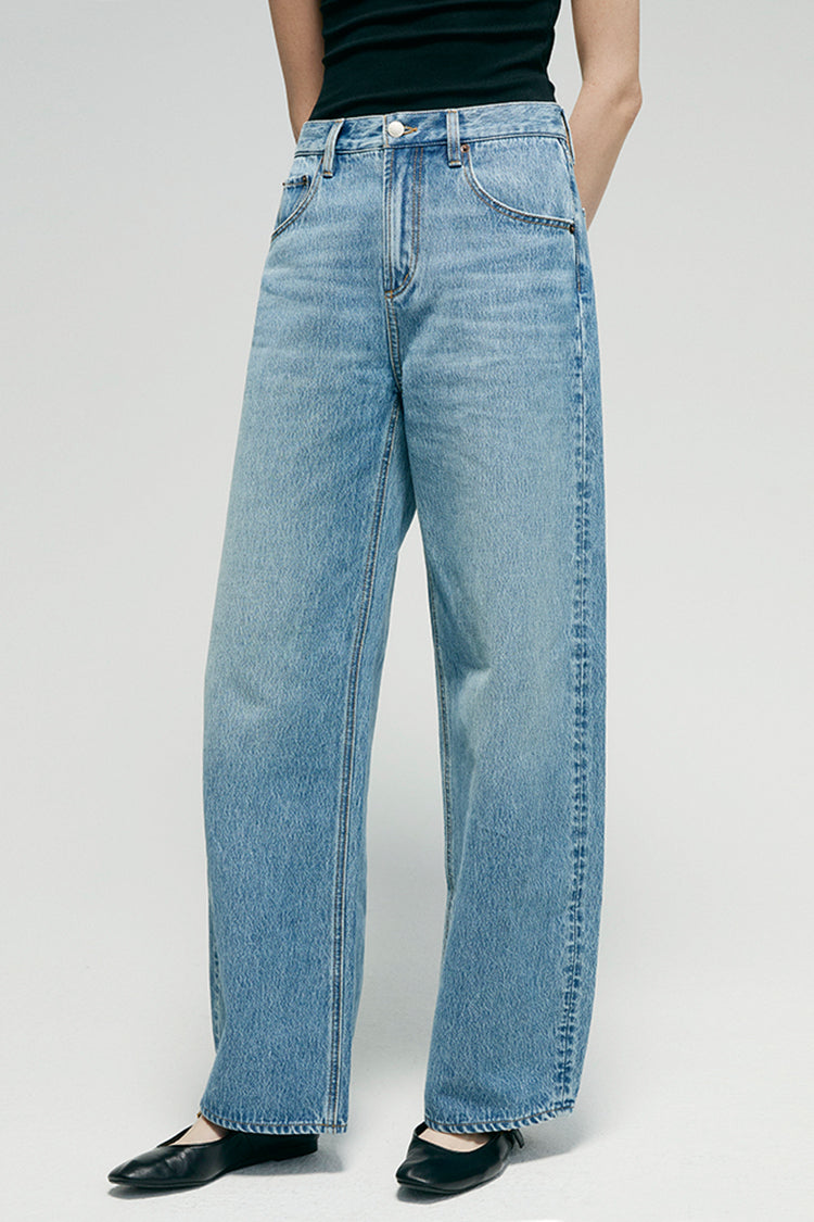 Slope Curve Jeans HJ039