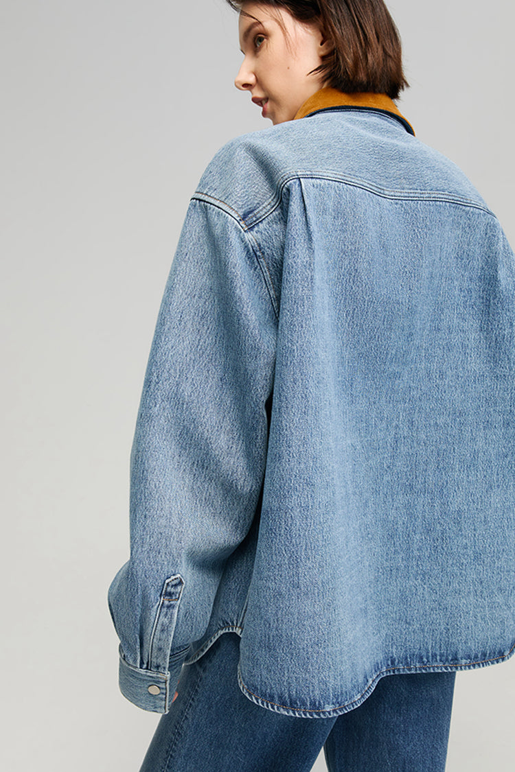 California Sunset Denim Shirt HJ902