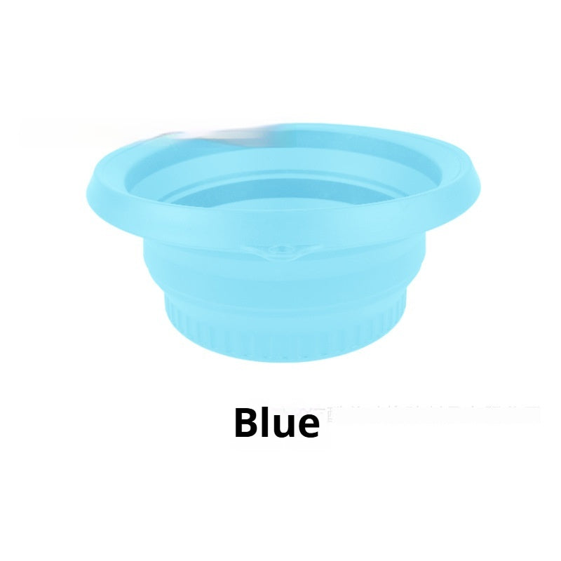 Collapsible Silicone Ice Basin